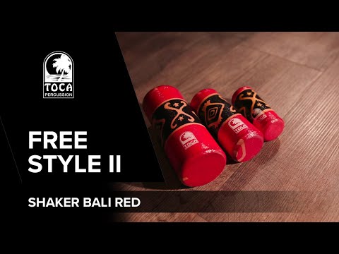 Toca Freestyle 2 shaker, mellanstor, Bali Red