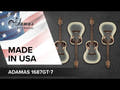Adamas E-akustiska Gitarrer 1687GT Deep Non-Cutaway - omvänd beige burst (1687GT-7-G)