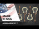 Adamas E-akustiska Gitarrer 2087GT Deep Contour Cutaway - omvänd beige burst (2087GT-7-G)
