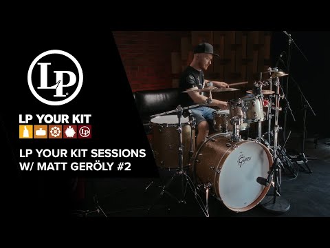 Latin Percussion tamburin City Hi-Hat Jingle Ring - dubbel rad (LP191NYD)