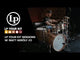 Latin Percussion tamburin City Hi-Hat Jingle Ring - dubbel rad (LP191NYD)