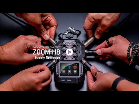 Zoom H8-inspelare