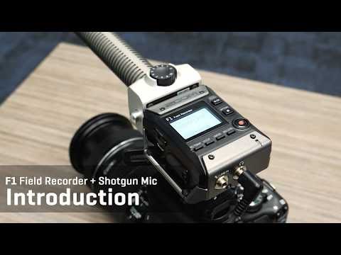 Zoom F1-SP Field Recorder + hagelgevärsmikrofon