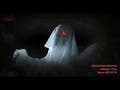 Halloween-figur spøgelset Kari, animeret, 170 cm