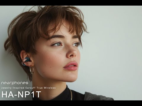 JVC Nearphones HA-NP1T Open Ear Headphones blå
