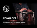 Latin Percussion Conga-set City Series - 10" & 11" (LP646NY-CMW)