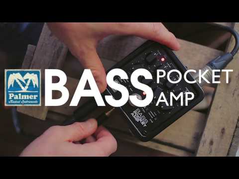 Palmer POCKET AMP BASS - Bärbar basförförstärkare