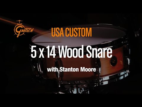 Gretsch virveltrumma USA Custom - 14" x 5" / 8 dubbla lugs