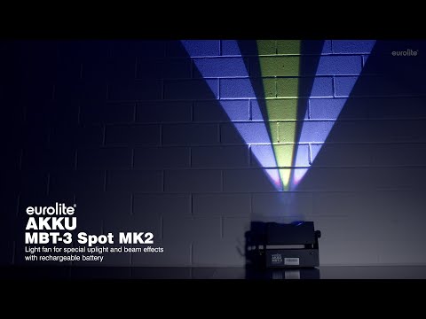 Eurolite Set 2x AKKU MBT-3 Spot MK2 + Mjuk bag