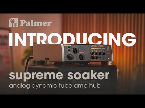 Palmer SUPREME SOAKER - Analog dynamisk rörförstärkar-hub