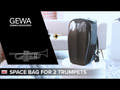 GEWA gigbag för trumpeter Space Bag - Titanium