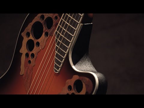 Ovation E-akustisk Gitarrer Celebrity Elite Mid Cutaway - Sunburst (CE44-1-G)