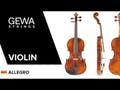 GEWA Fioler Allegro - 1/4 (spelklar)