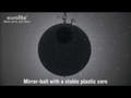 EUROLITE Mirror Ball 75cm svart