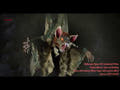 Halloween-figur flagermus, animeret, 95 cm