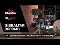 Gibraltar trumpall 9000-serien - 9608MB
