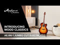 Applause E-akustiska Gitarrer Wood Classics AEJ96-1 Jumbo Cut Electro - Sunburst (AEJ96-1)
