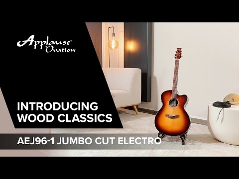 Applause E-akustiska Gitarrer Wood Classics AEJ96-1 Jumbo Cut Electro - Sunburst (AEJ96-1)