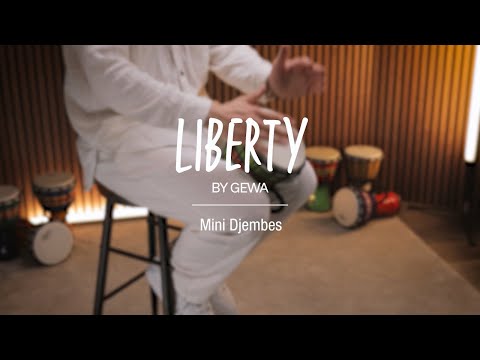 GEWA Djembé Liberty Series repstämd - 7" Orange