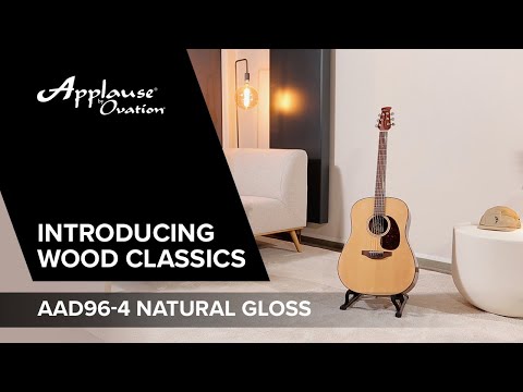 Applause akustiska Gitarrer Wood Classics AAD96-4 Natural Gloss - Naturlig högblank (AAD96-4)