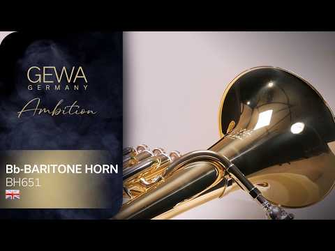 GEWA Ambition BH651 Bb-barytonhorn, klarlak