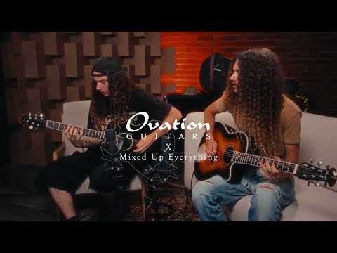 Ovation E-Acoustic Guitar Pro Series Custom Balladeer Deep Contour – Vintage Burst (2762BL-VB-G)