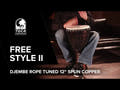 Toca Djembe Freestyle II repstämd - Thinker (TF2DJ-12T)
