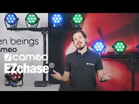 Cameo ROOT® PAR 6 WH SÆT 1 - Set inklusive 4 x CLROOTPAR6WH inkl. IR-fjärrkontroll (CLPFLAT1REMOTE)