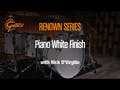 Gretsch Renown Maple 3-delt shell set 24", Piano White