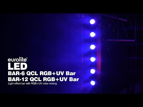 EUROLITE LED BAR-12 QCL RGB+UV Bar