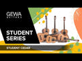 GEWA E-akustisk klassisk gitarr Student Cedar - E-Acoustic black