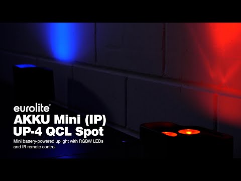 EUROLITE AKKU Mini IP UP-4 QCL Spot MK2