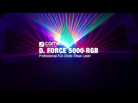 Cameo D FORCE 5000 RGB laserljus