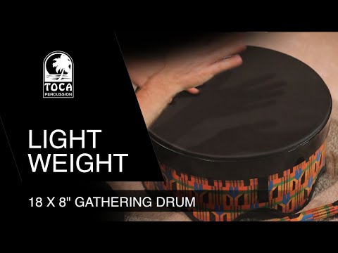 Toca Gathering Drum Freestyle II – Woodstock Purple (TSSGD-18WPS-SLP)