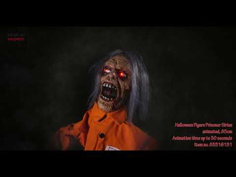 Halloween-figur fangen Sirius, animeret, 85 cm