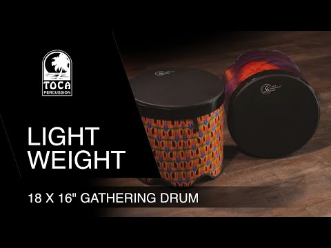 Toca Gathering Drum Freestyle II - Woodstock Purple (TSSGD-18WPT-SLP)
