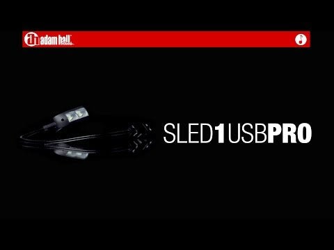 Adam Hall Stands SLED 1 USB PRO - USB-svanhalslampa med 2 LED:er