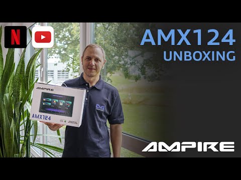 Ampire set med två 12,4" skärmar Android