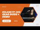 Roland FP-30X digitalpiano (svart)