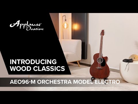 Applause E-akustisk Gitarrer Wood Classics AEO96-M Orchestra Model Electro - Natural Matt (AEO96-M)
