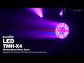 EUROLITE LED TMH-X4 Movingheads Wash Zoom wh