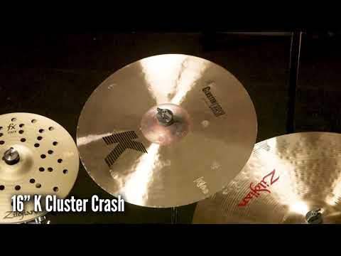 Zildjian 16" K Cluster Crash cymbal