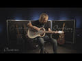 Adamas E-akustiska Gitarrer 1687GT Deep Non-Cutaway - omvänd beige burst (1687GT-7-G)