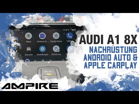Android Auto och CarPlay-adapter Audi A1 (8X), Q3 (8U)
