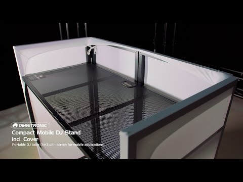 OMNITRONIC kompakt mobilt DJ-stativ inklusive överdrag