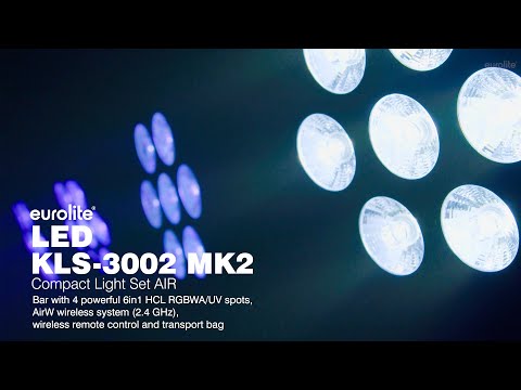 EUROLITE LED KLS-3002 MK2 kompakt Light Set AIR