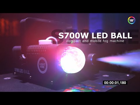 Light4Me S700 LED Ball Rökmaskin