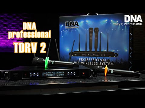 DNA TDRV 2 trådlös mikrofon 2x sändare Dora