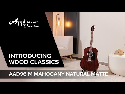 Applause akustiska Gitarrer Wood Classics AAD96-M Mahogany Natural Matte - Mahogany Natural (AAD96-M)