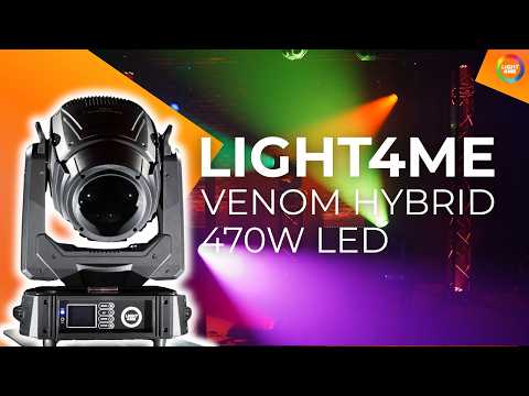 Light4Me Venom Hybrid 470W LED CMY